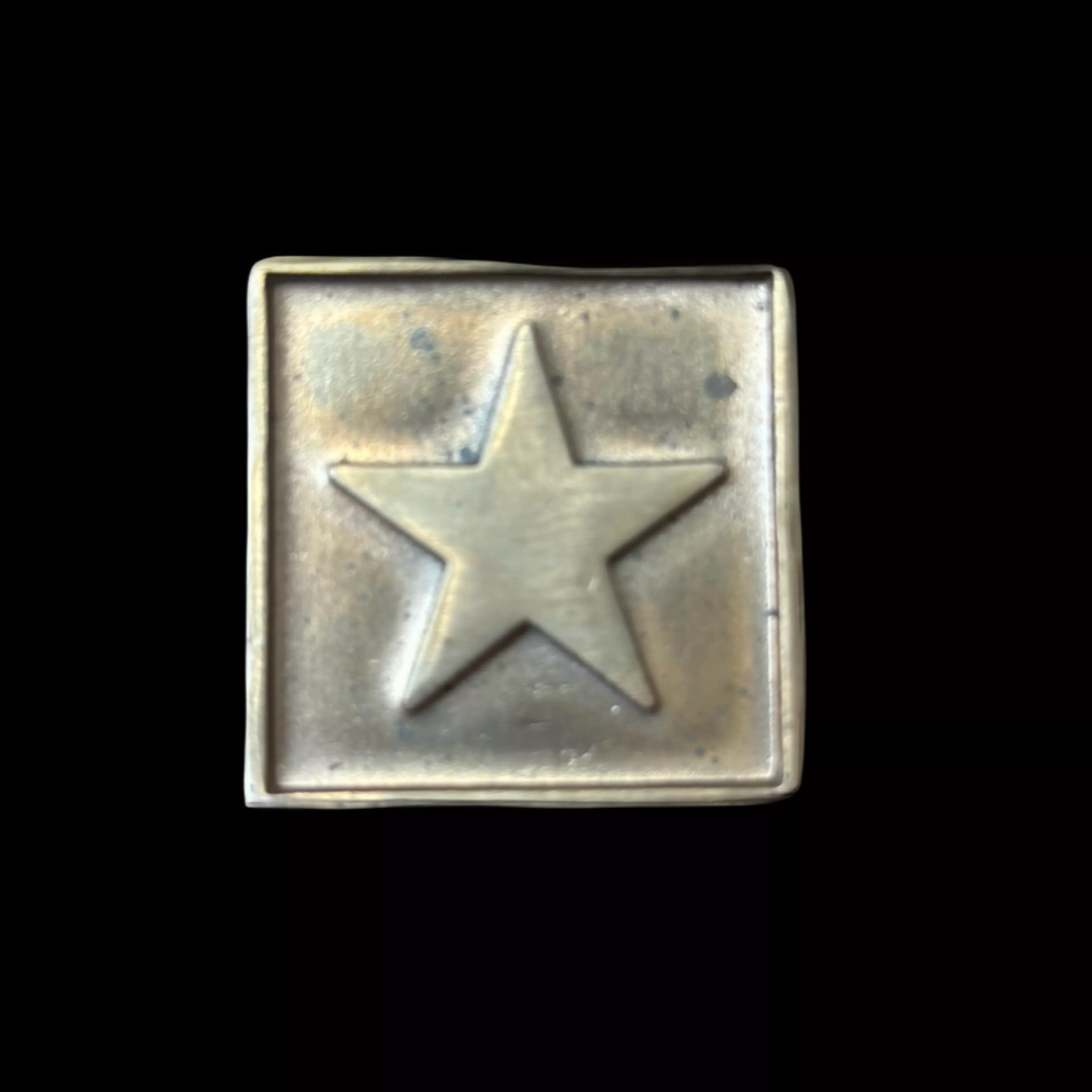 1 1/2" Squared Star Plaque