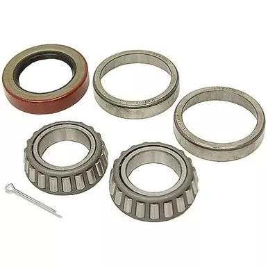 1 Inch Boat Trailer Wheel Bearing Kit - Bearings, Races, Seal and Cotter Pin