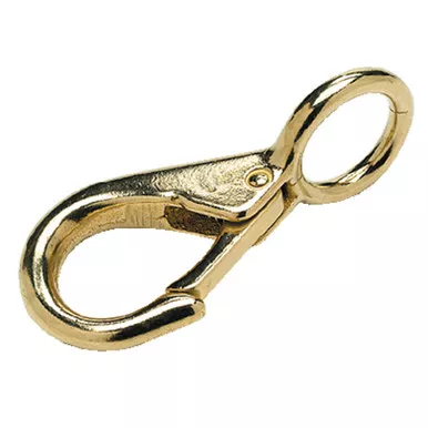 #1 Size 2-7/8 Inch Cast Brass Fast Eye Snap for Boats