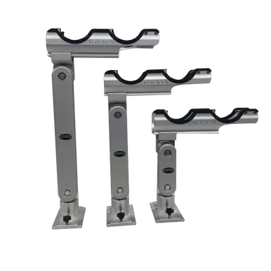 ACRHLT - Lift and Turn Traxstech Dual Pivot Adjustable All Aluminum Cradle Style Rod Holders