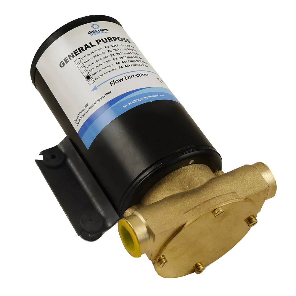 Albin Group Marine General Purpose Pump FIP F4 – 24V – 12 GPM