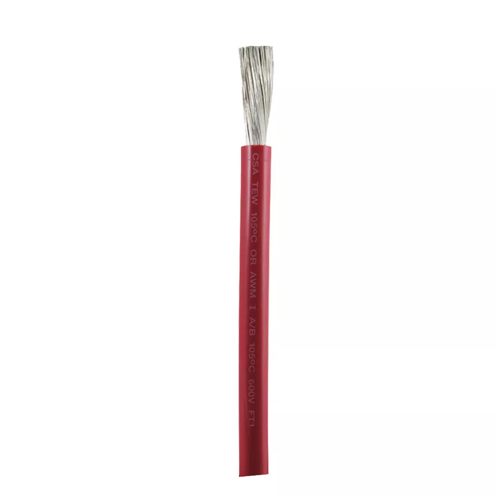 Ancor Red 1 AWG Battery Cable - 100'