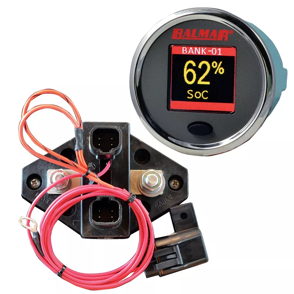 Balmar SG200 Battery Monitor Kit w/Display Shunt10M Cable - 12-48 VDC [SG200]