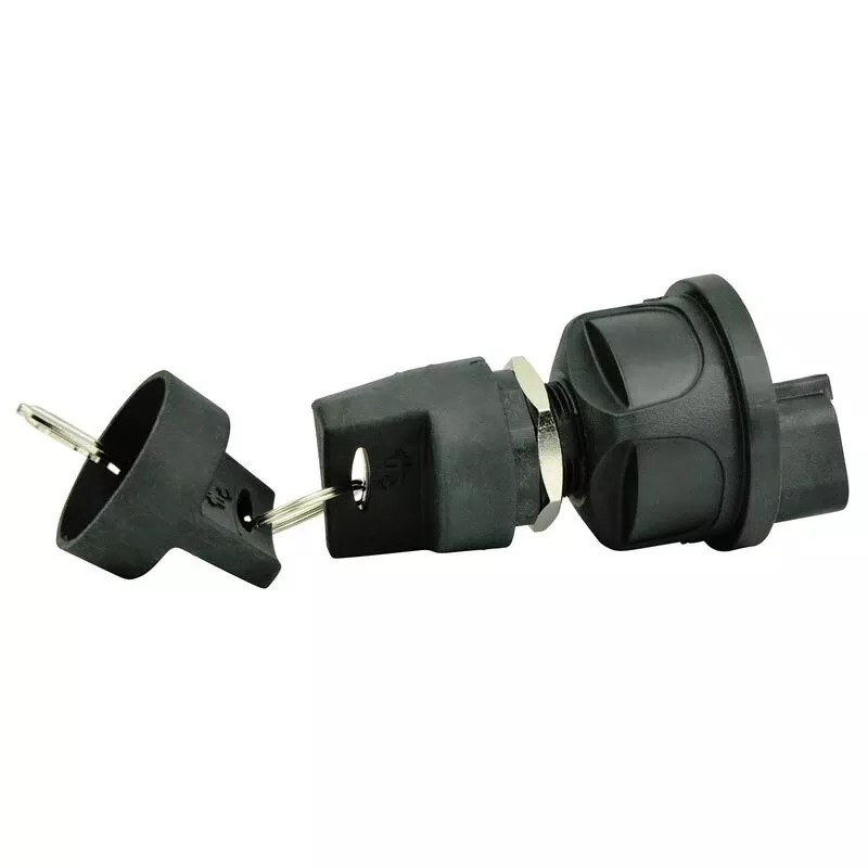 BEP MARINE 3 Position Sealed Ignition Switch, Off/Ignition & Accessory/Ignition & Start