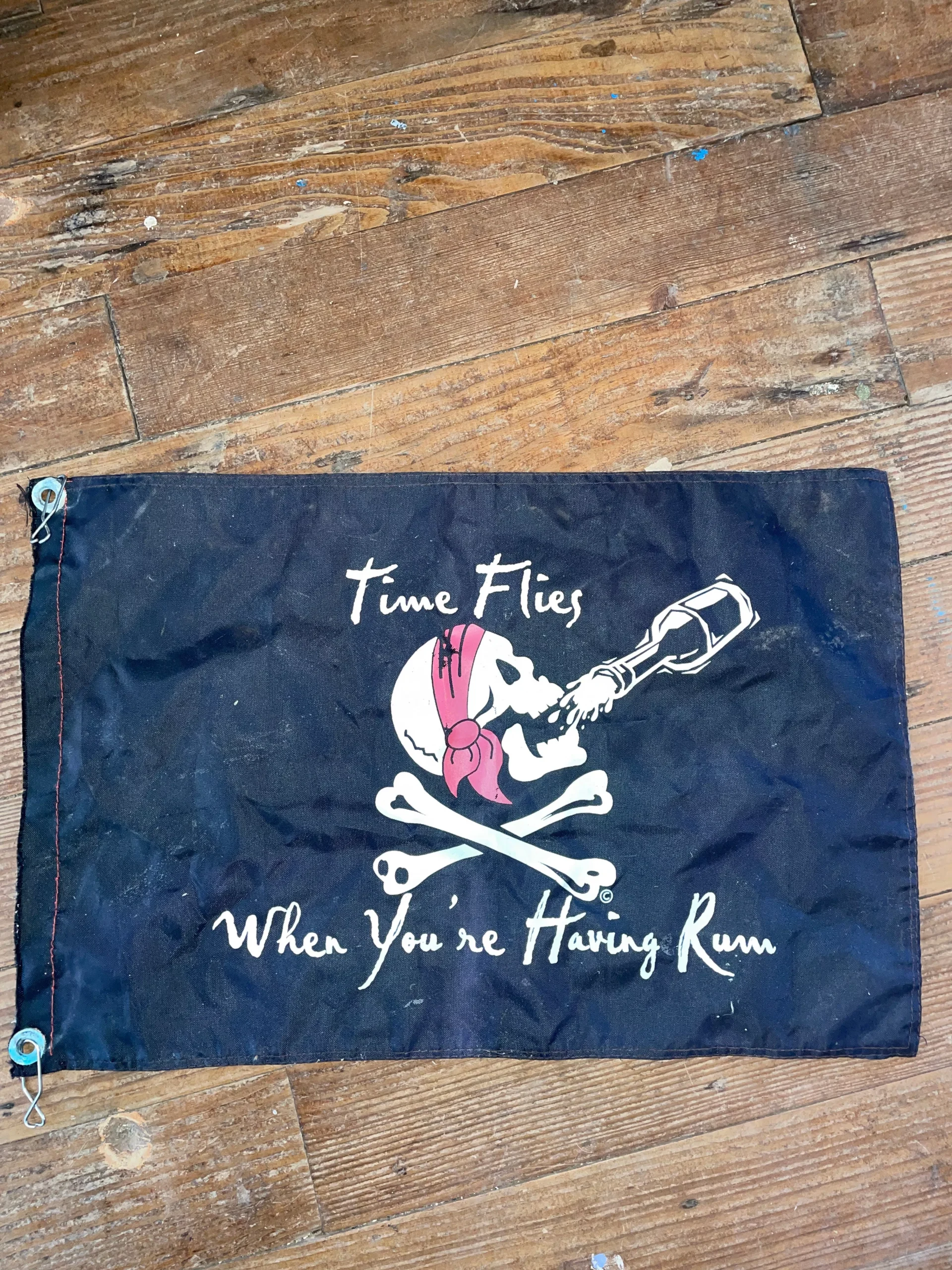 “Having Rum” Flag -12”x18”