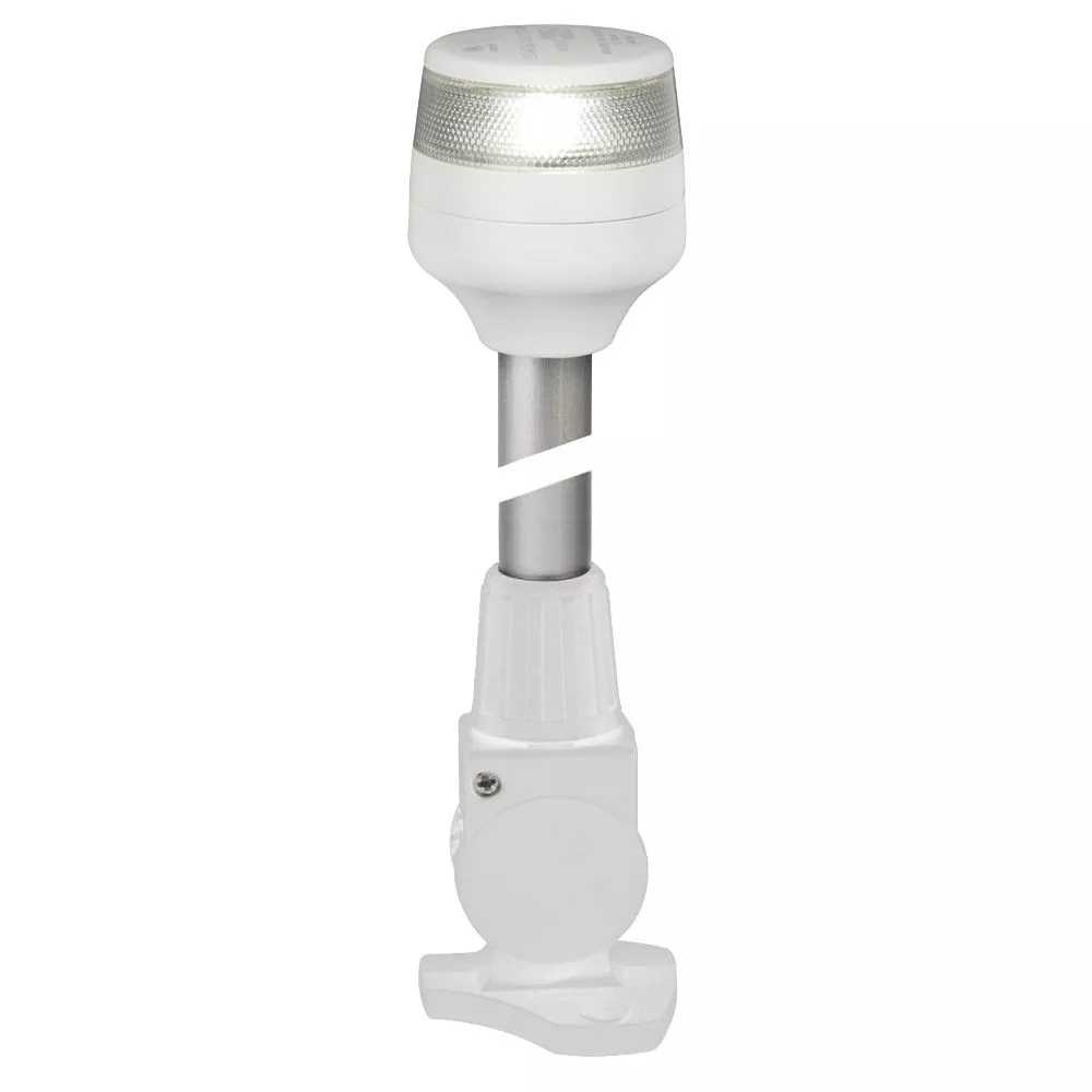 Hella Marine NaviLED 360 Compact All Round Lamp – 2nm – 40″ Fold Down Base – White