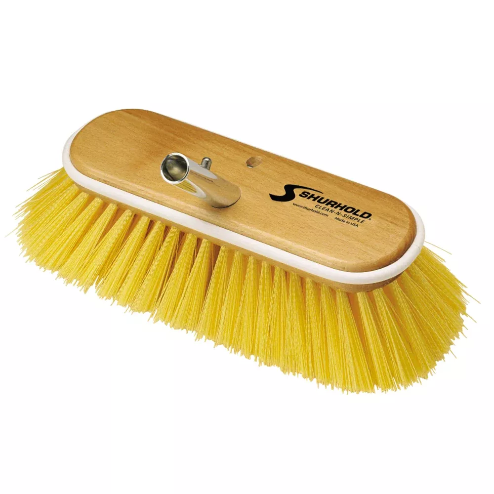 Shurhold 10" Polystyrene Medium Bristle Deck Brush [985]