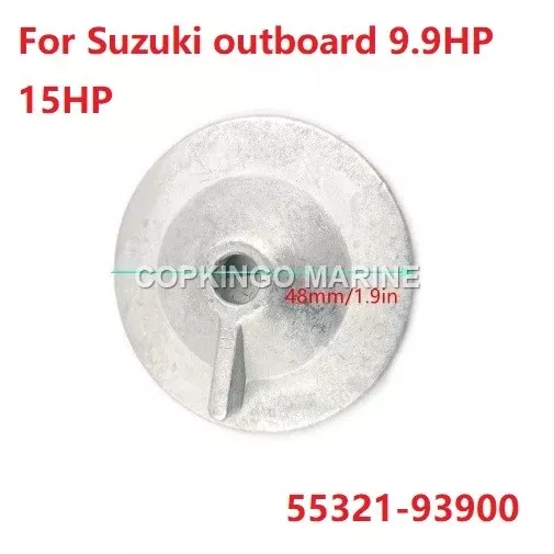 Znic Anode for Suzuki outboard Engine 2T DT9.9K DT15K 4T DF9.9T/TH 55321-93900